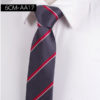 Cravata barbati gri cu dungi oblice
