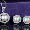 Set elegant argint 925 perle fata